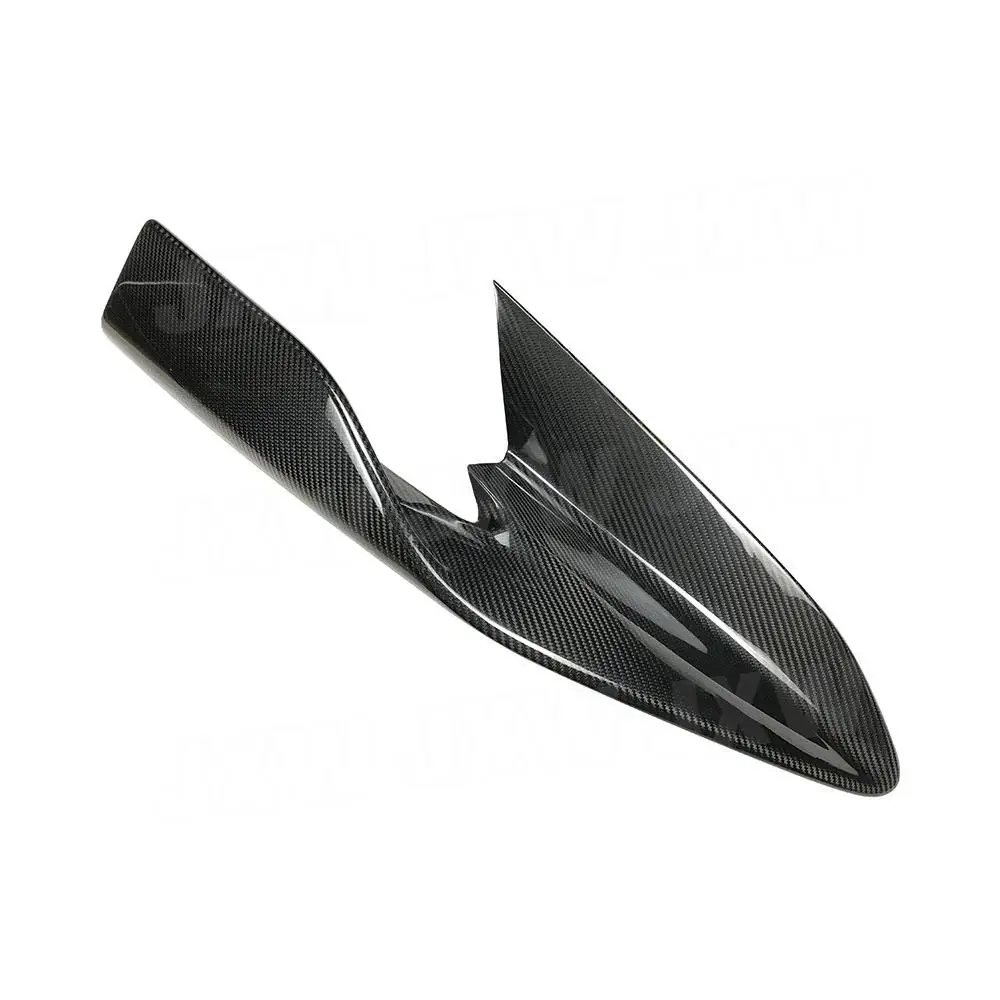 JXWANCF ألياف الكربون الجافة الجبهة حافة مصد السيارة الجانب الخائن سبويلر ل ماكلارين 540C 570S 570GT 600LT المئزر سيارة