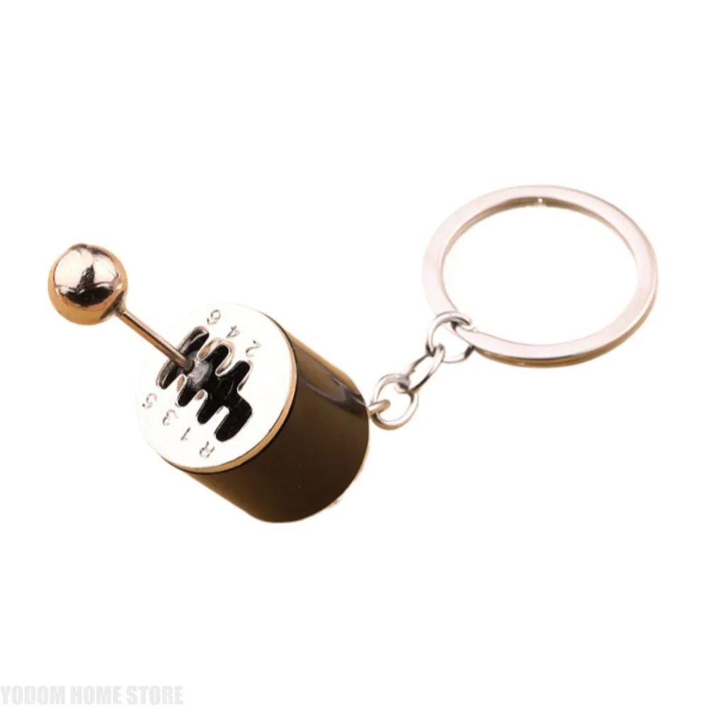 Creative Metal Ornament Keychain Pendant Assorted Colors Home Decor Automobile Key Chain Hanging Accessory