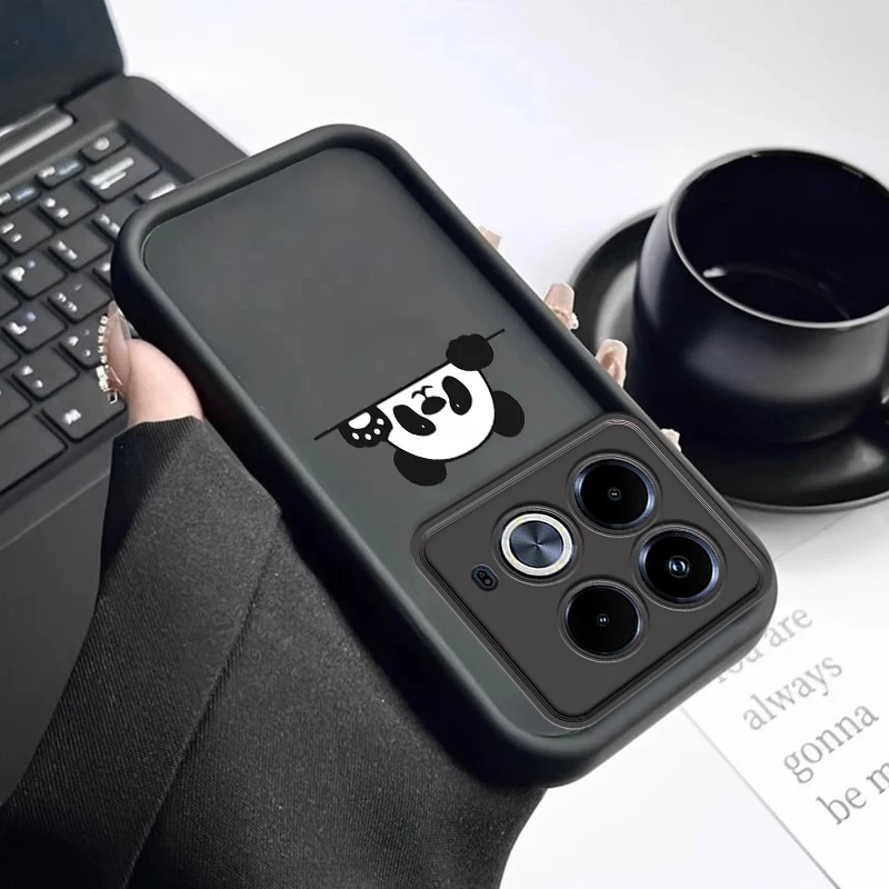 Note 40 Cute Panda New Sky Eye Phone Case For Infinix Note 30 40 40Pro 12Pro 30Vip SPARK 6GO 10 GO 10Pro SMART 7HD 8 Cover