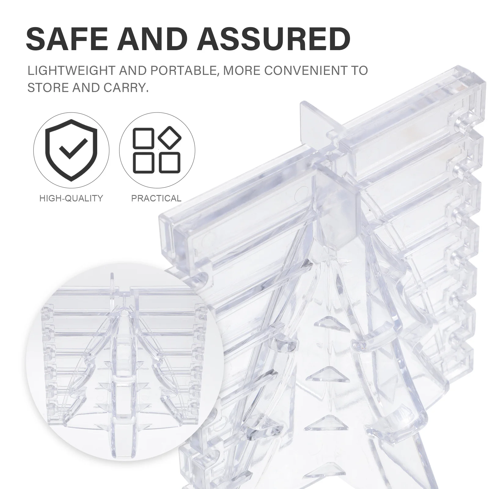 

DIY Christmas Mold for Creative Scented Wax Crafting Lightweight Portable Making Mold Ideal for Beginners and