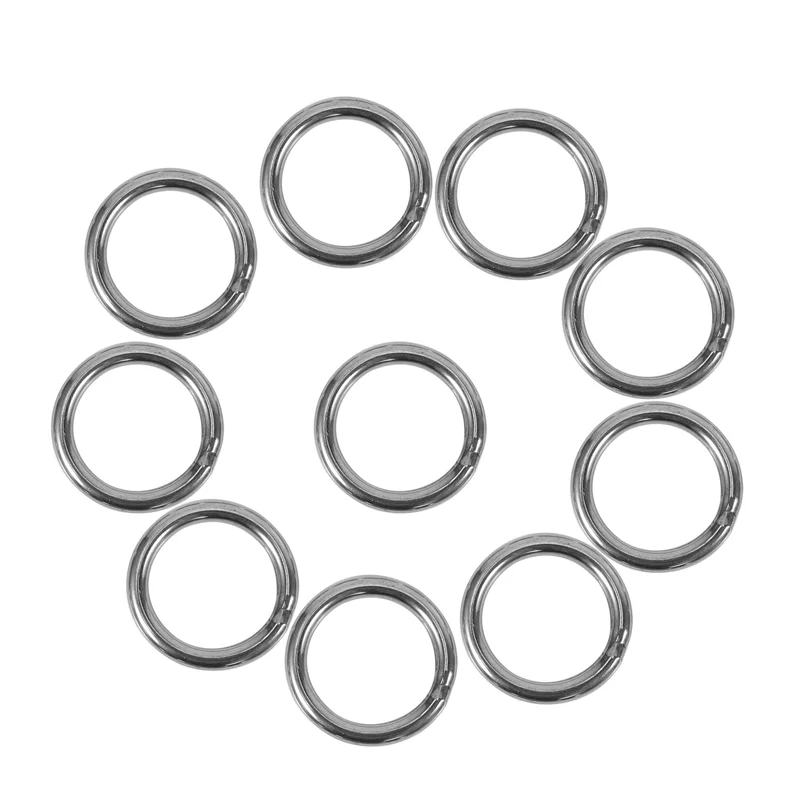 Cincin O Bulat Dilas Tali Baja Tahan Karat FAST-M4 X 30Mm 40 Buah