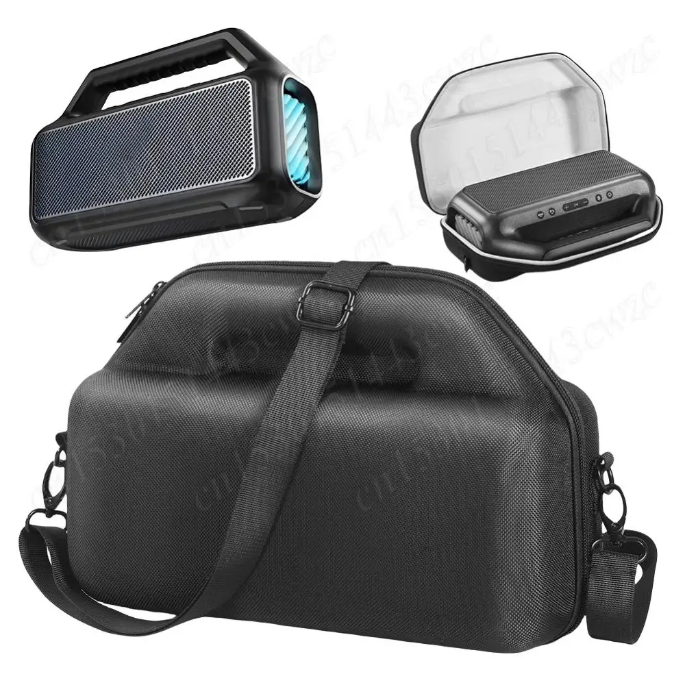 

EVA Portable Carrying Storage Bag for Anker Soundcore Boom 2 Speaker Shockproof Protective Case with Adjustable Shoulder Strap