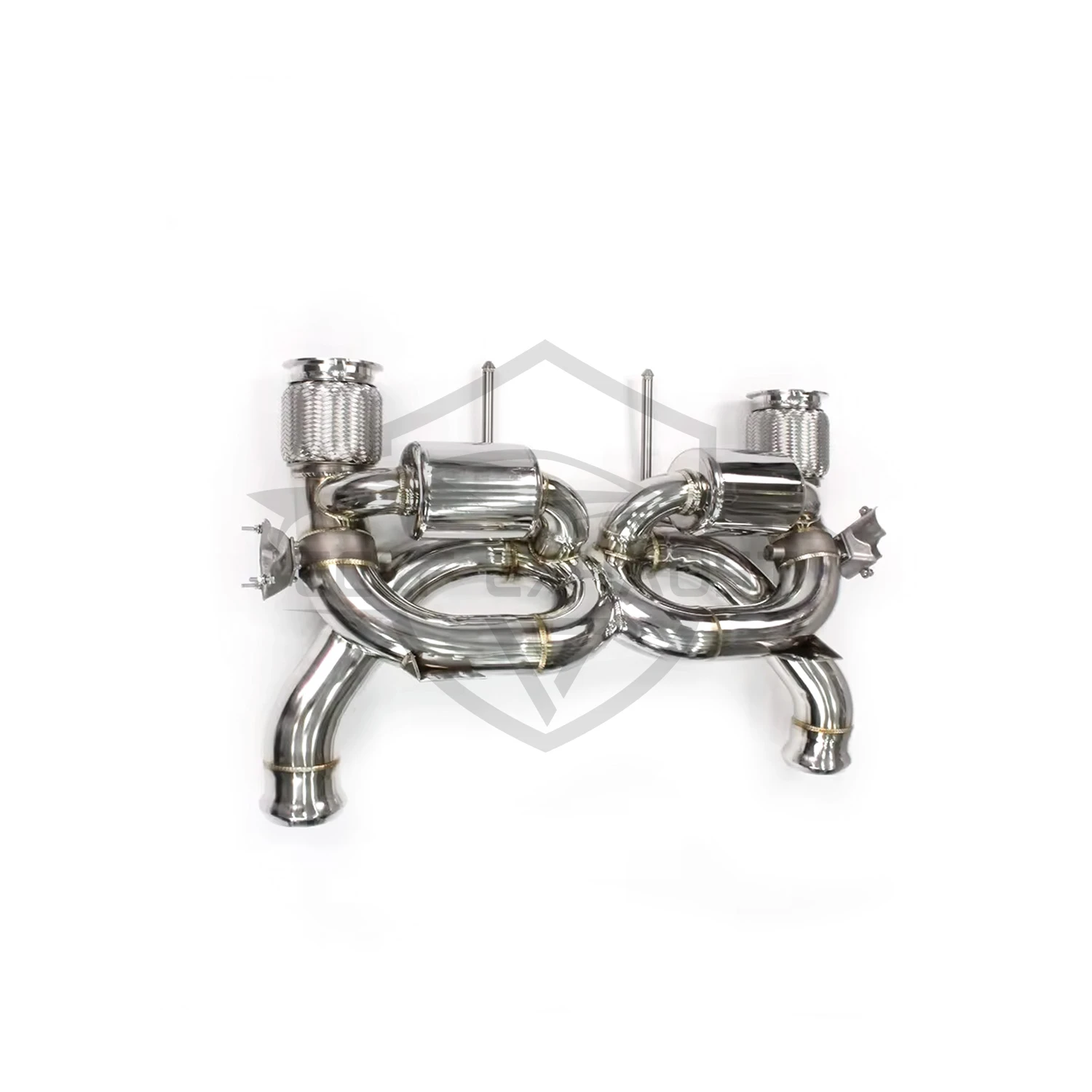 

Valved Stainless Steel Performance Catback Exhaust for McLaren 720 720S with Heat-Shielded Downpipe