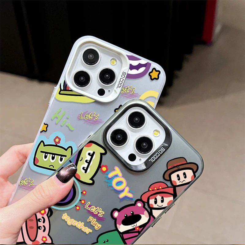 Anime Disney Toy Story Case for Samsung Galaxy S24 S23 S22 S21 Ultra Plus FE A54 A34 A24 A14 A73 A53 A33 5G Note 20 Phone Cover