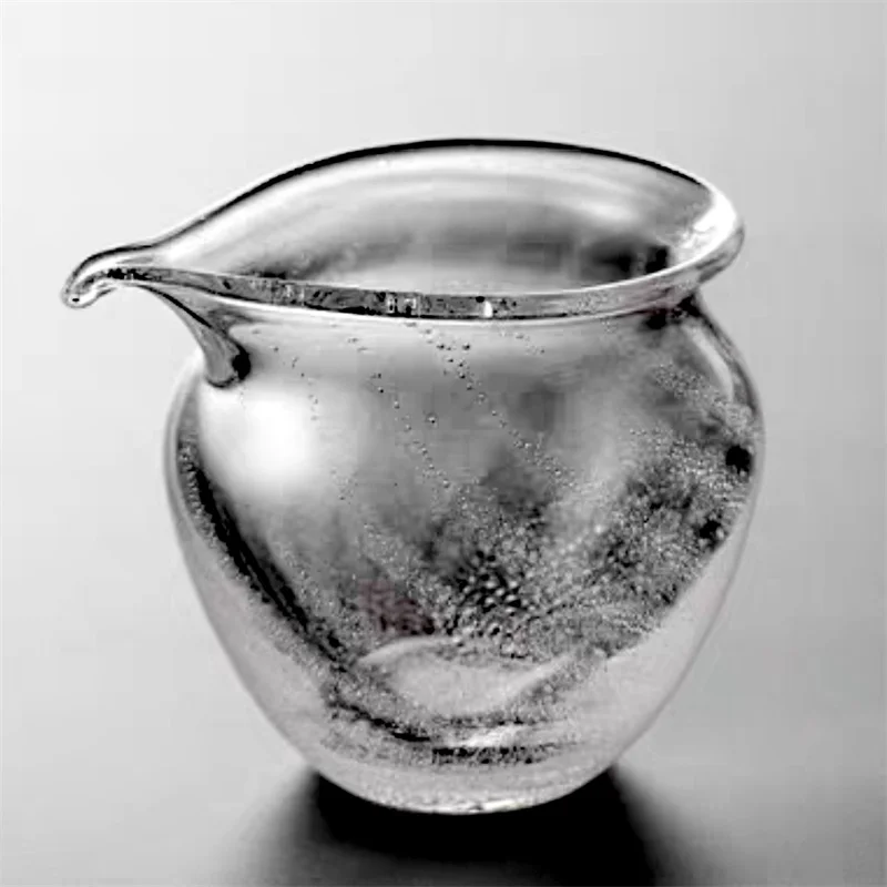 Japanese Style 200ML Air Bubble Thicken Glass Fair Cup Tea Pitcher Tea Ceremony Tea Cup Chahai Kung Fu Tea Set Accessories