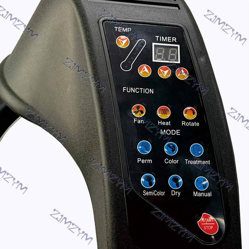High-End Hair Heating Baking Machine Hairdressing Scalp Physiotherapy Dyeing Perm Setting Accelerator Baking Height-Adjustable