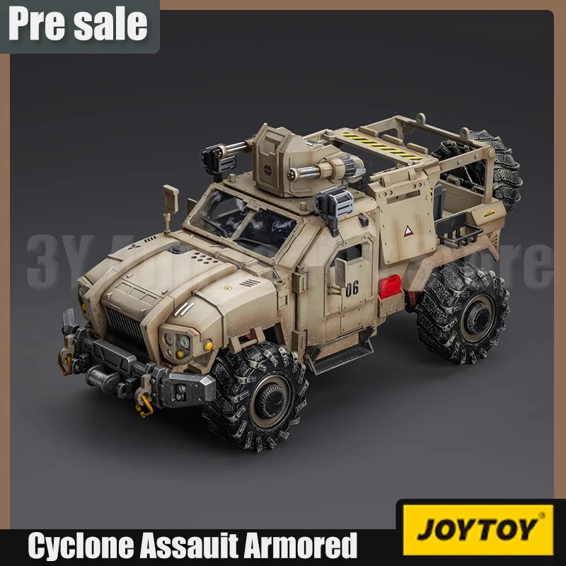 JOYTOY Hardcore Coldp 1/18 Action Figure Cyclone Assauit Armored Car Model Doll Collection Desk Decoration Toys birthday Gifts