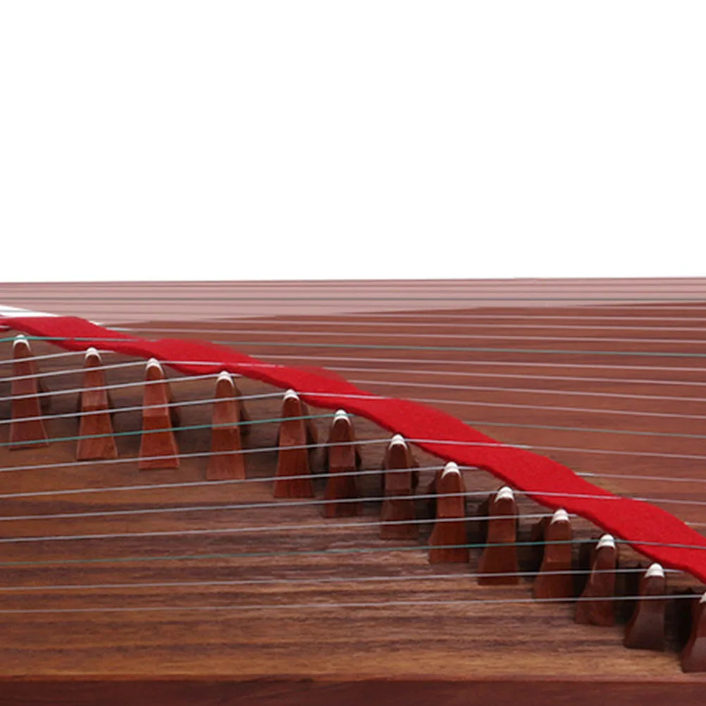 

2pcs Wool Mixture Mute Durable Wear-Resistant Practical Practice Accessory Portable Home Guzheng Sordine Tone Protection Sordine