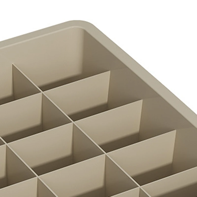 Large Capacity Storage Box For Wardrobe Organization - Multi-Grid Plastic Organizer For Underwear, Clothes,Socks