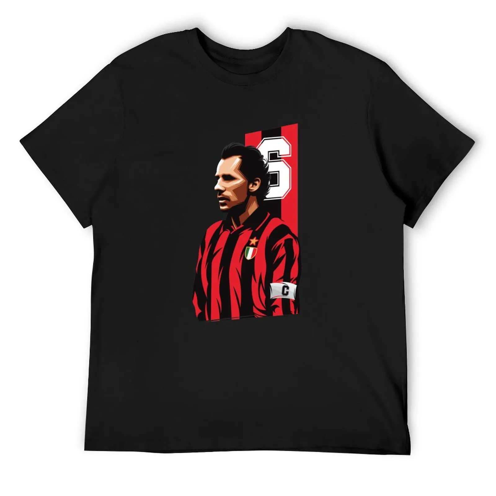 Franco Baresi T-Shirt man clothes oversized graphic tee mens clothing