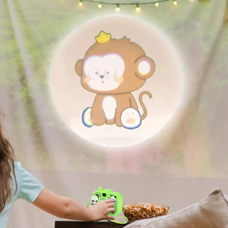 Kids Projector Camera Animal Image Small Projector Fun Projector Toy Portable Projector Night Light Projector For Cognition