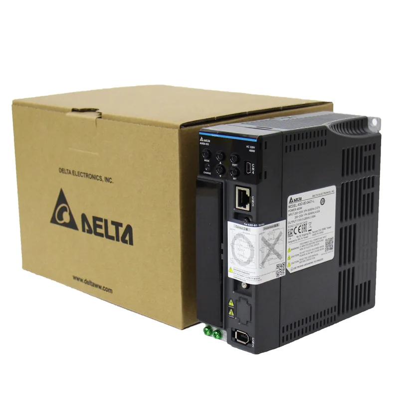 ASD-B3-0721-L +ECM-B3-CA0807RS1 SS1 DELTA 80mm frame 750w 3000rpm B3 Absolute encoder AC servo motor driver kits with 5m cables