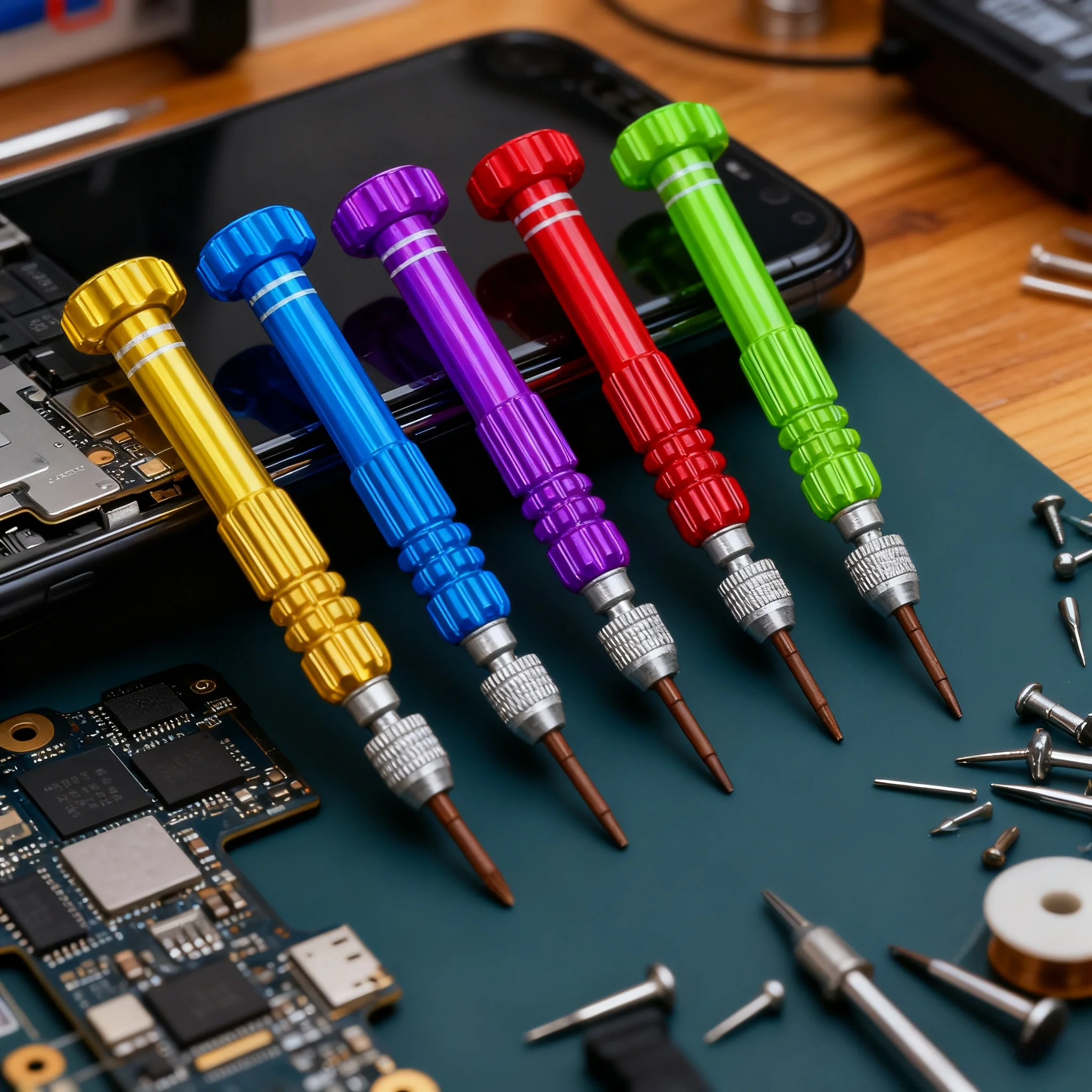 1 Set 5 in 1 Pisau Multifungsi Presisi untuk Perbaikan, Pembongkaran, Obeng Rumah Tangga, Tang, Peralatan Perawatan, Alat Pembongkaran