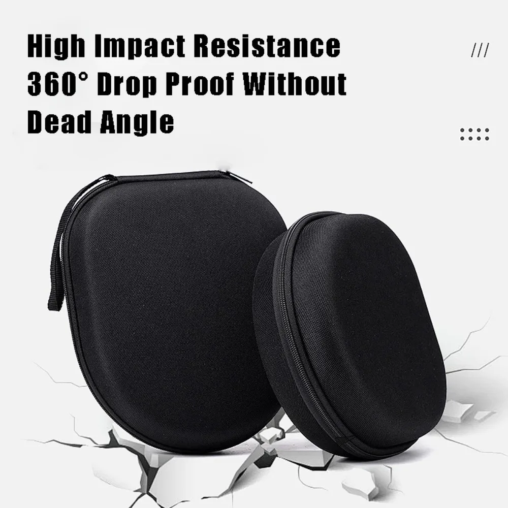 Bluetooth Headset Earphone Hard Case for Sony Headphones Storage Bag Case Portable Travel Shockproof Earbuds Carrying Pouch Bag image 2