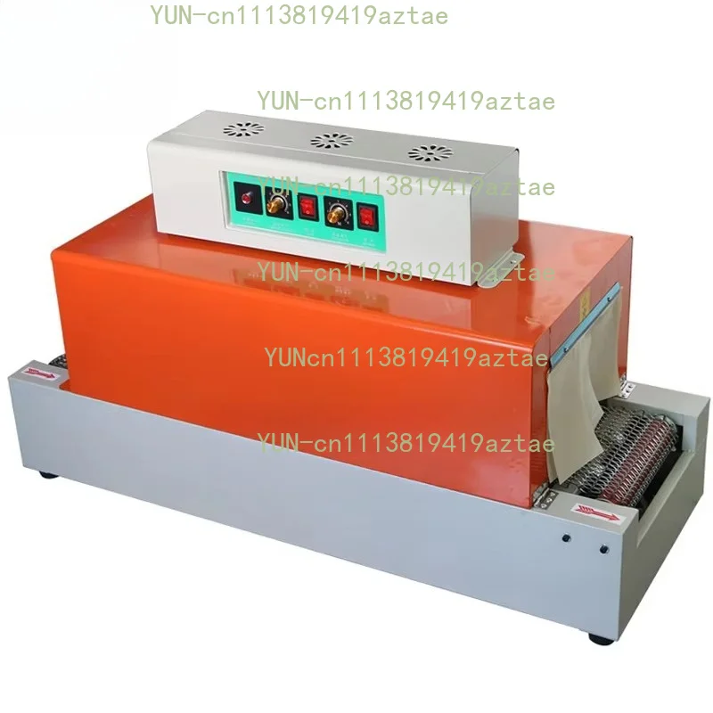 Electric Infrared Tunneling Machine BS260 Thermal Shrink Wrapping Equipment Plastic Wrapping PVC Sleeve PE Bags POF Shrinkage
