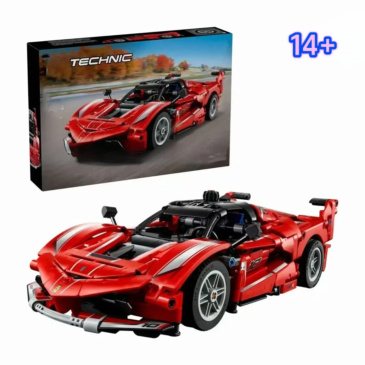 

Набор для сборки Ferrari FXX 42212 от Disney: высококачественная тематическая коллекция, идеальный подарок на Рождество для фанатов и коллекционеров