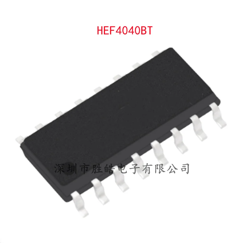 

(10PCS) NEW HEF4040BT , 653 HEF4040 12-Level Binary Ripple Counter Logic Chip SOIC-16 HEF4040BT Integrated Circuit
