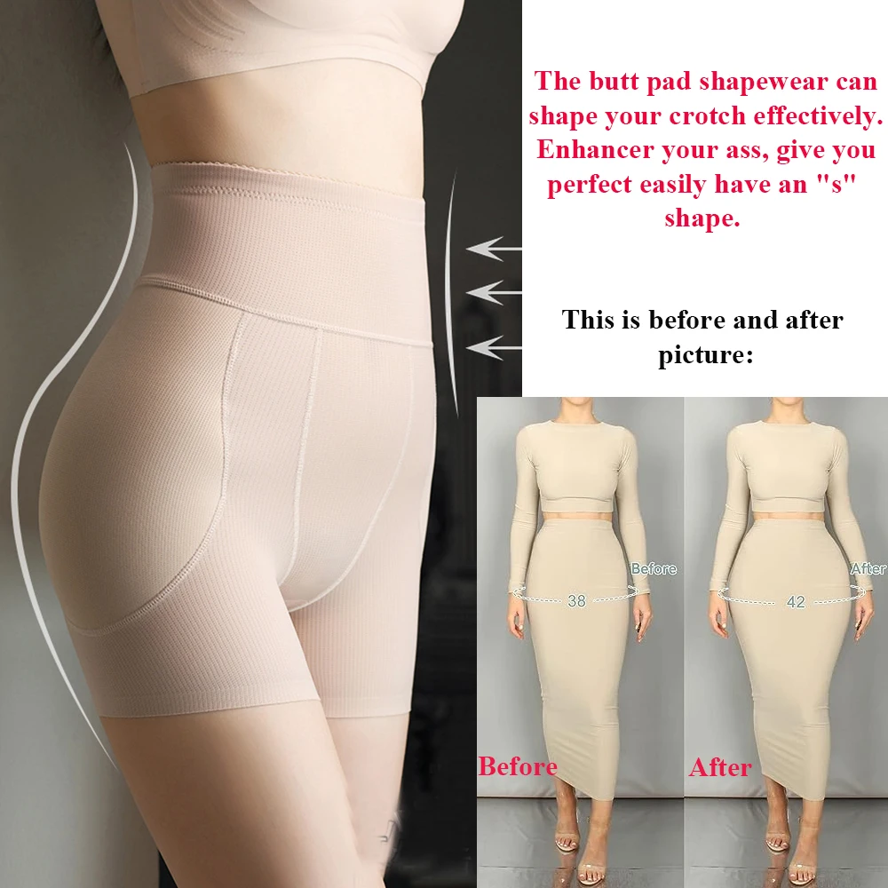 Shapewear Hip&butt Enhancer Underwear High Waist Body Shaper Tummy Control Butt Lifter Panties Women Buttocks Hip Pad Panties