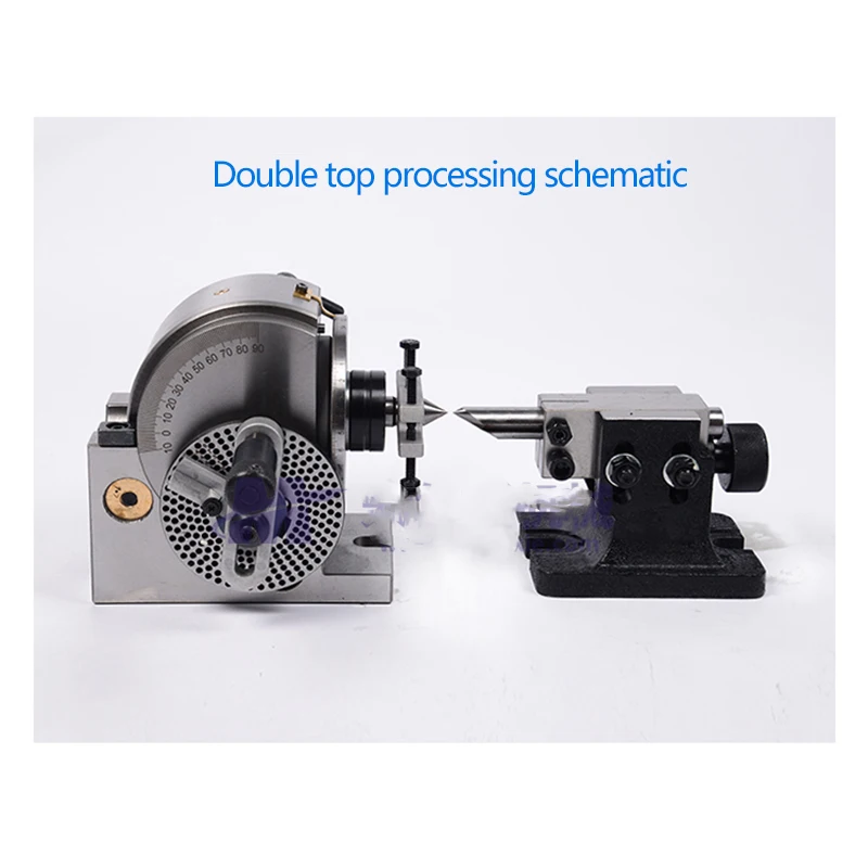 Bs-0-100/125 Precision Milling Machine Indexing Head Universal Indexing Head Precision Lathe Indexing Plate Universal Indexer