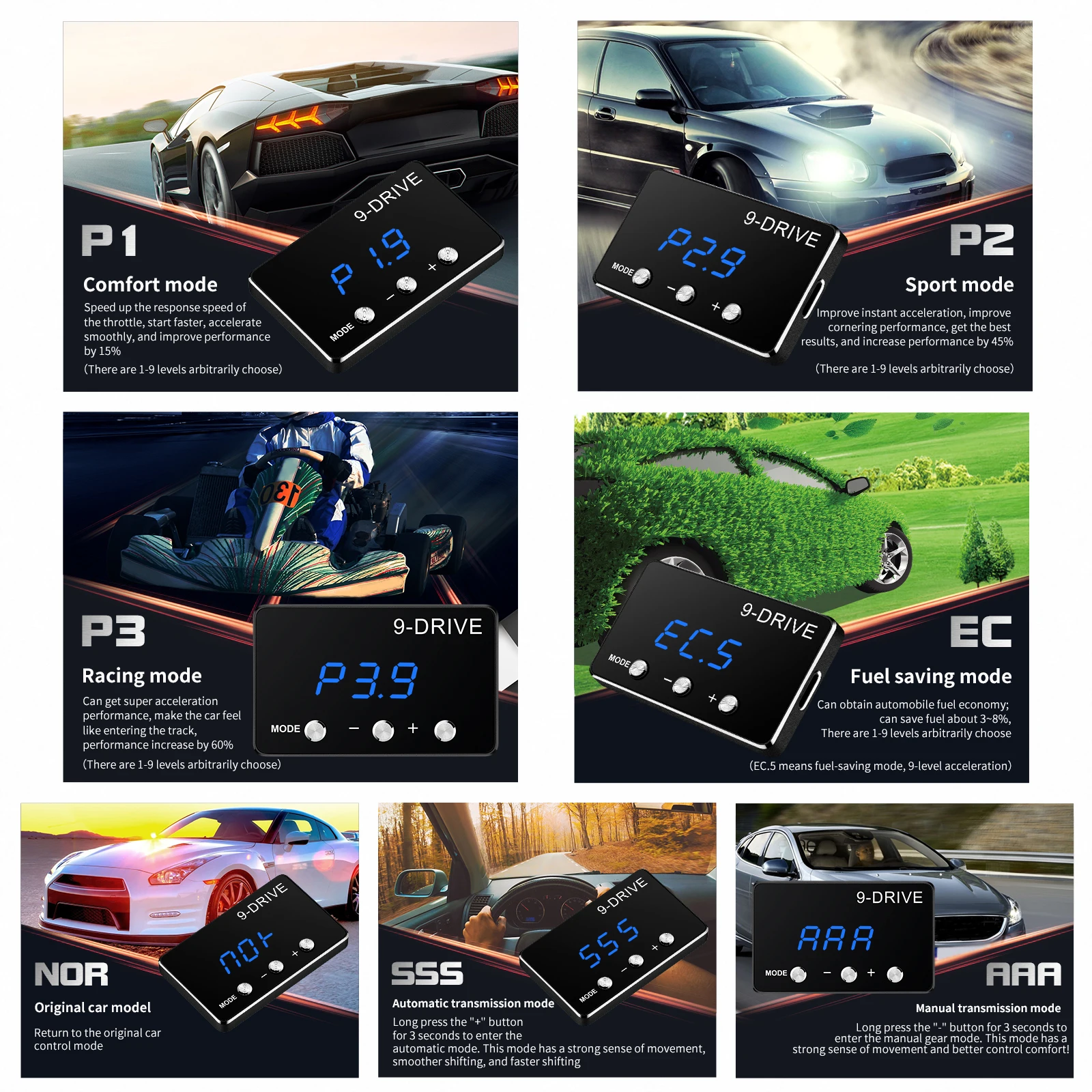 Elektroniczny sterownik przepustnicy samochodu wyścigowy akcelerator silny wzmacniacz dla TOYOTA dla Hilux dla Corolla części do tuningu akcesoria