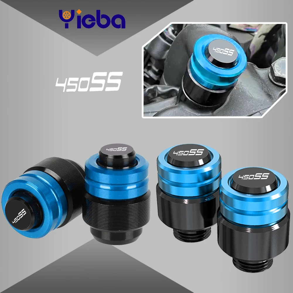 

Motorcycle Rearview Mirror Plug Hole Screw Cap & Tire Valve Stem Caps Cover FOR CFMOTO 450 SS 450SR/SR-S/SS 2022 2023 2024 2025