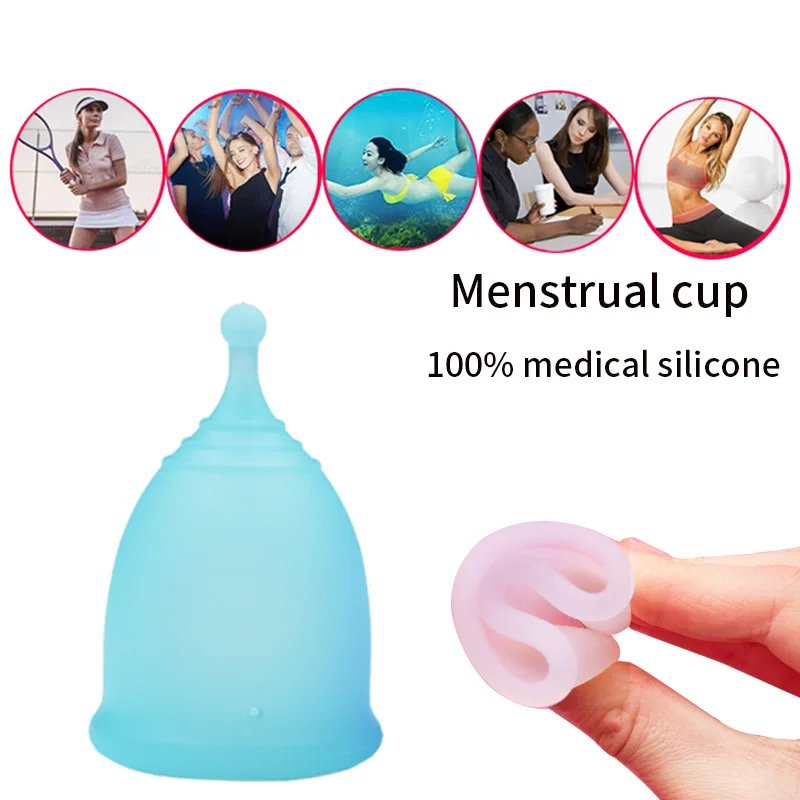 Menstrual Cup Menstruation Bowl Copa Mestrual Certificada Tampons Period Medical Silicone Vagina Cups Silicon Certified Personal