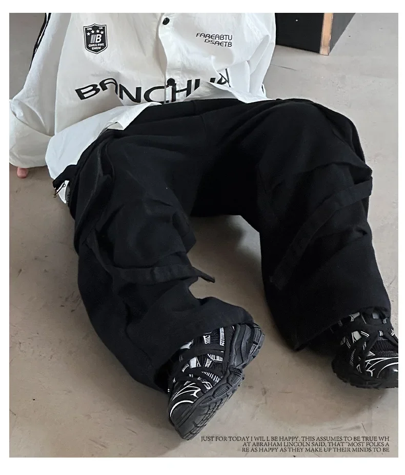 Children Clothes Kids Spring and Autumn Overalls 2024 New Fashionable Solid Color Casual Boys Handsome Cool Simple Pants