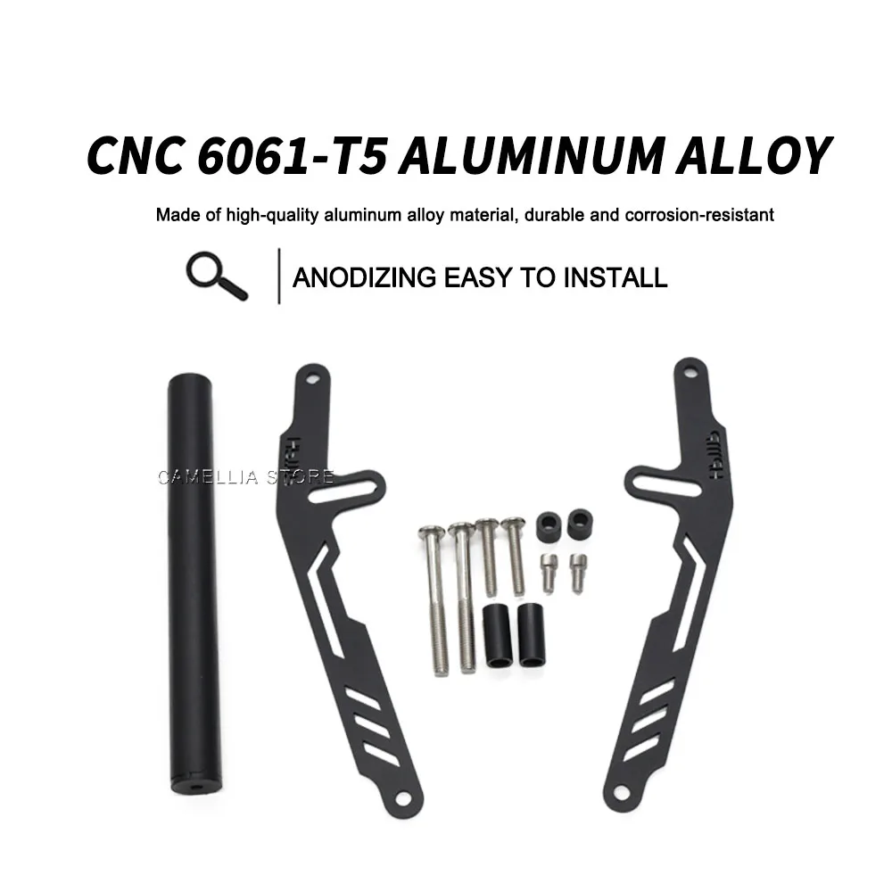 Soporte de navegación para motocicleta, resistente al agua, aleación de aluminio, oxidación anódica, Zontes 368G, accesorios para motocicleta Zontes 368G