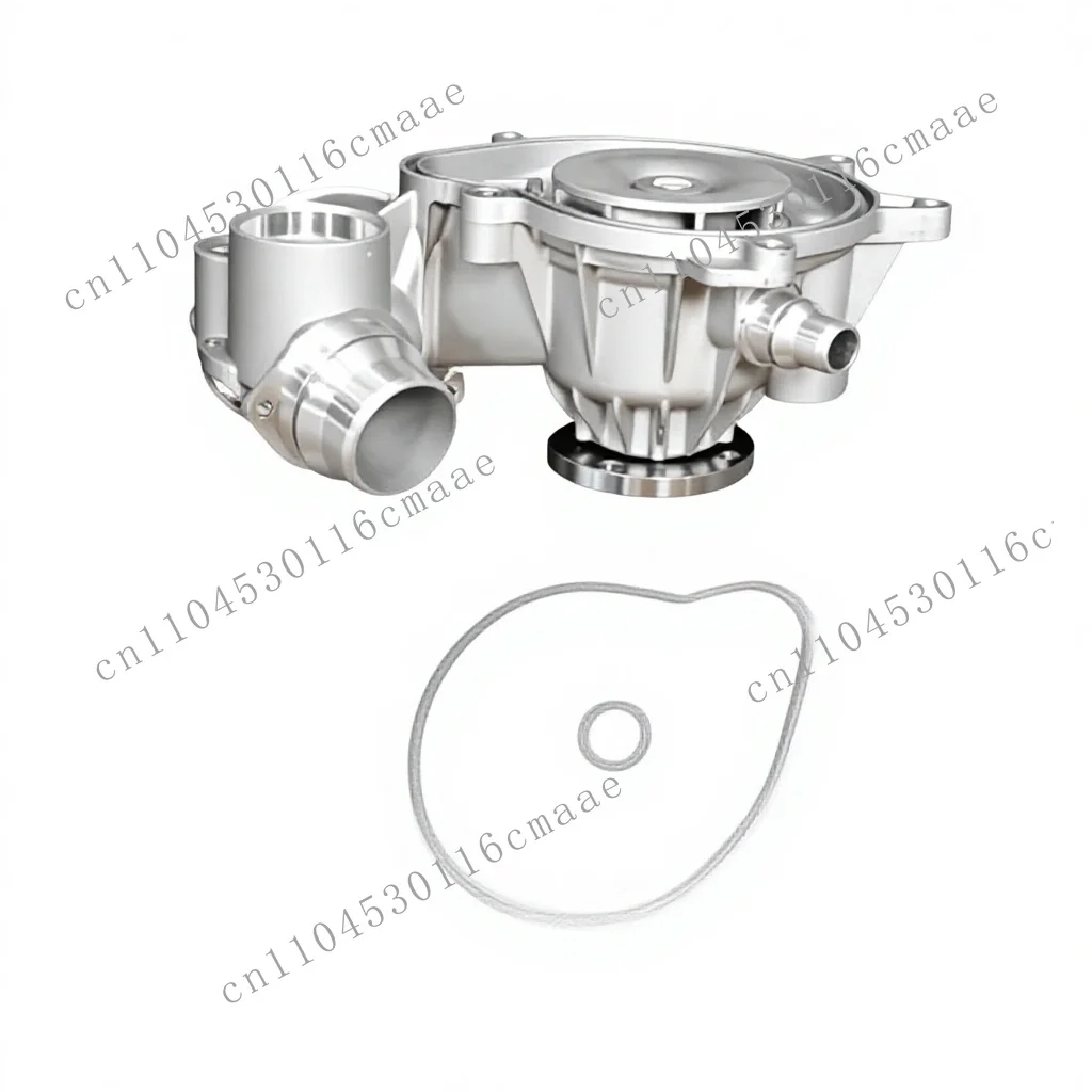 OEM Size Aluminum Engine Water Pump for E60/E63/E64/E66/E70/X5 4.8i N62 12 Month Warranty