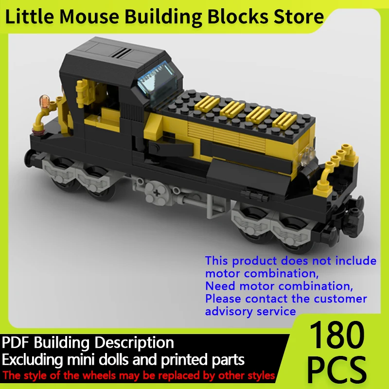 

Модель городской автомобиль MOC, строительные кирпичи, грузовой транспорт, поезд, модульная технология, детские праздничные подарки, сборка игрушек, костюм