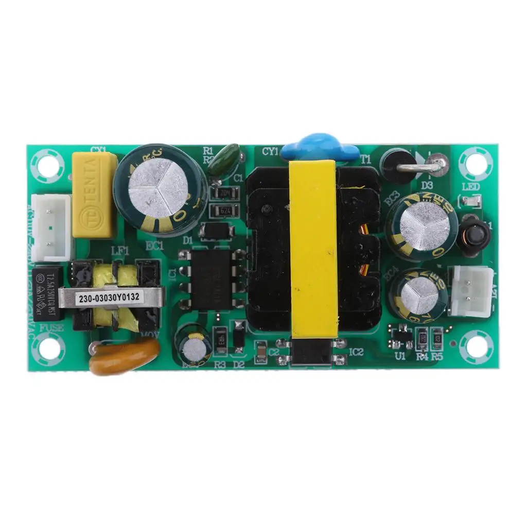 Isolated Power Supply Module 12V 2A Full Bridge Electronic Board Overcurrent Protection for 12v to 220v Current Amplifier