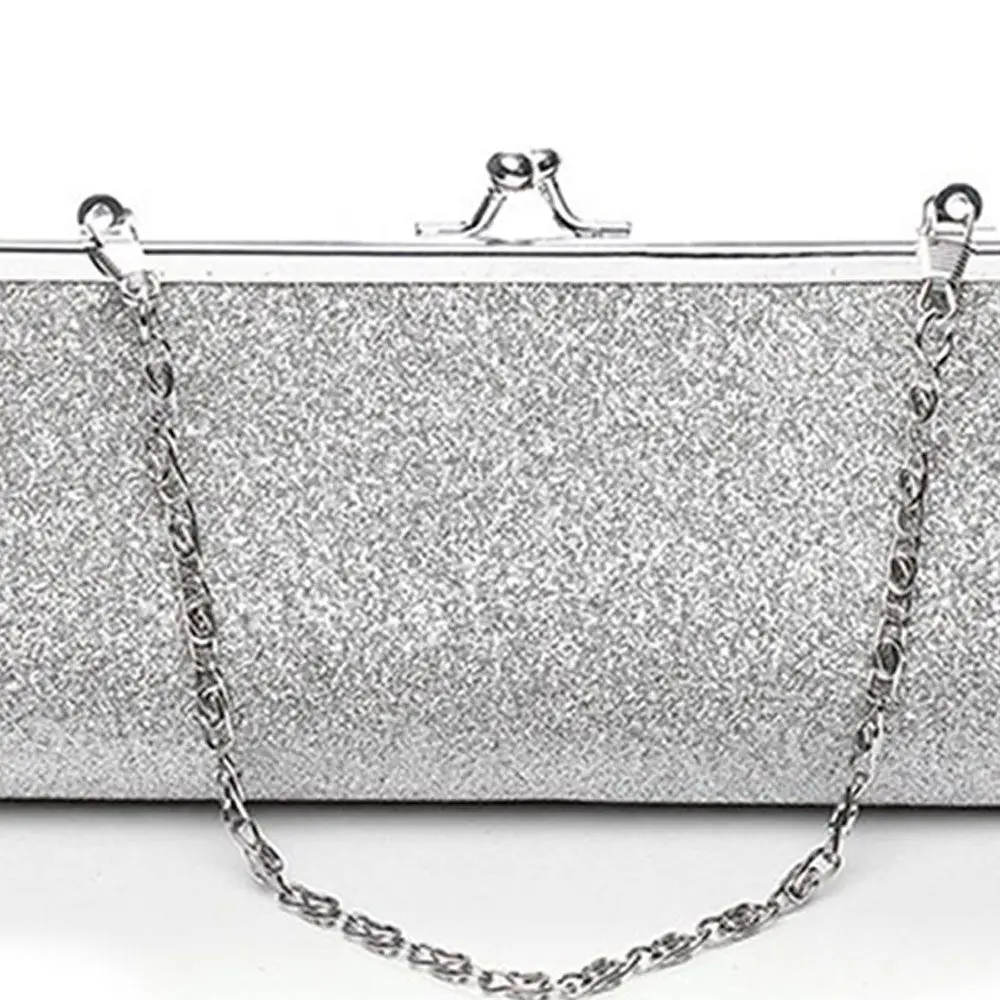 Women\'s Sparkly Glitter Party Wedding Purse Shoulder Bag Evening Bag Clutch Purse Handbag