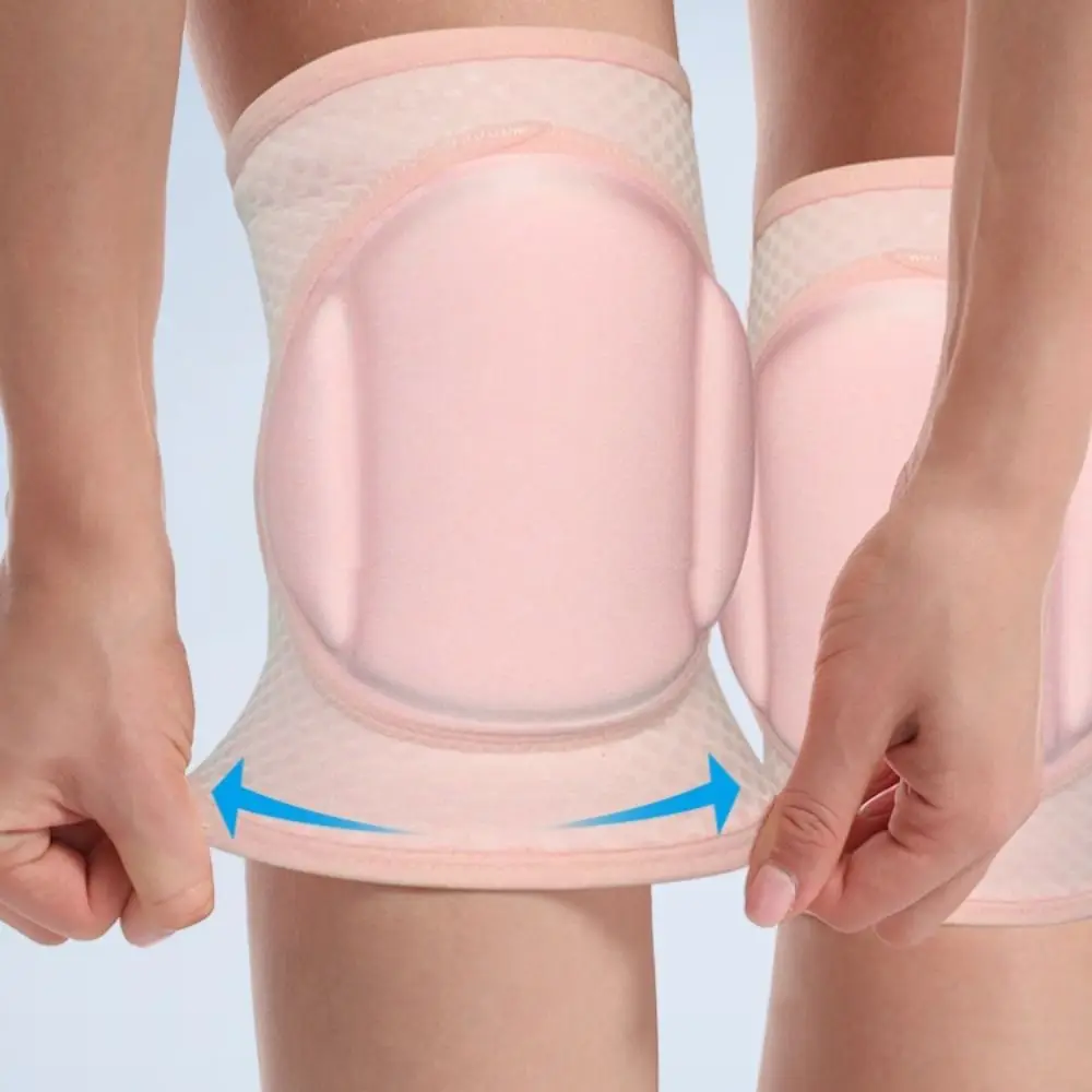 Thickening Sponge Sports Knee Pads Anti Collision Yoga Dance Knee Pads Breathable Non-Slip Elastic Knee Pads Dancer