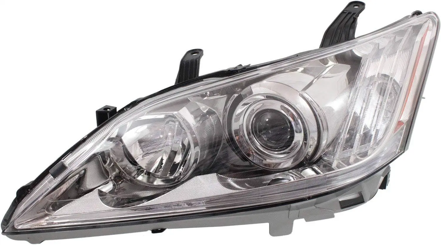 Pair of Headlight Assembly for 2010-2011 ES350 Base (Driver & Passenger Side) - Halogen, Without Bulbs, Standard Luxury Package,