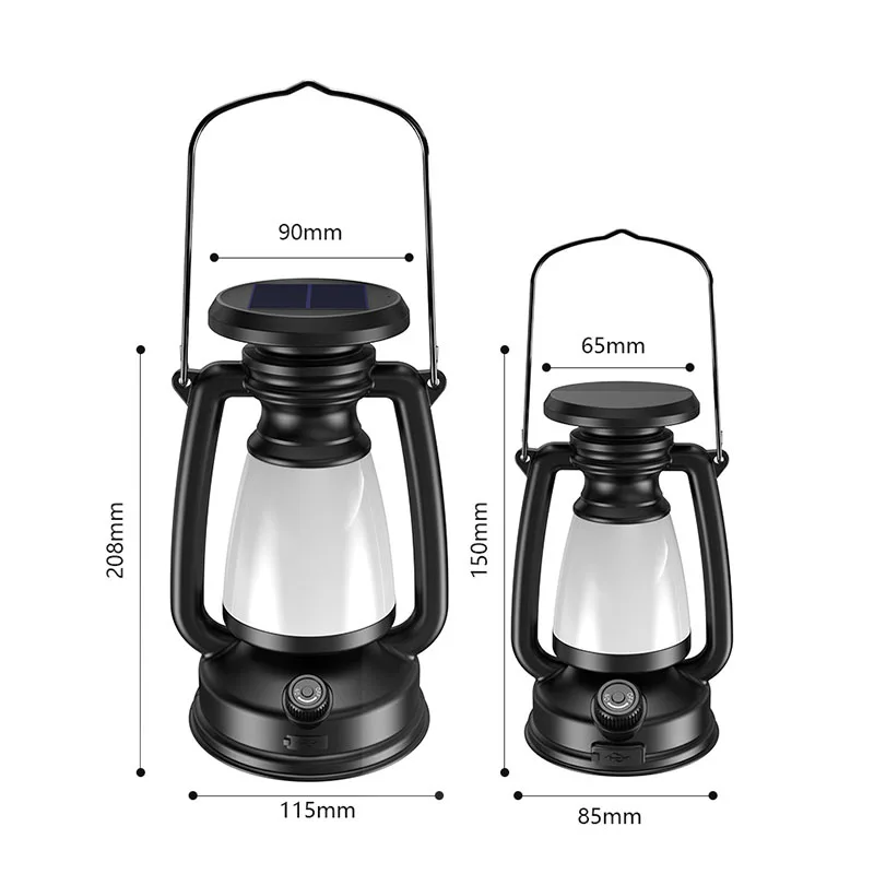 Charging Decoration Retro Horse Light Camping Atmosphere Portable Led Desk Lamp For Outdoor Bar  Light Table Lantern Home Decor