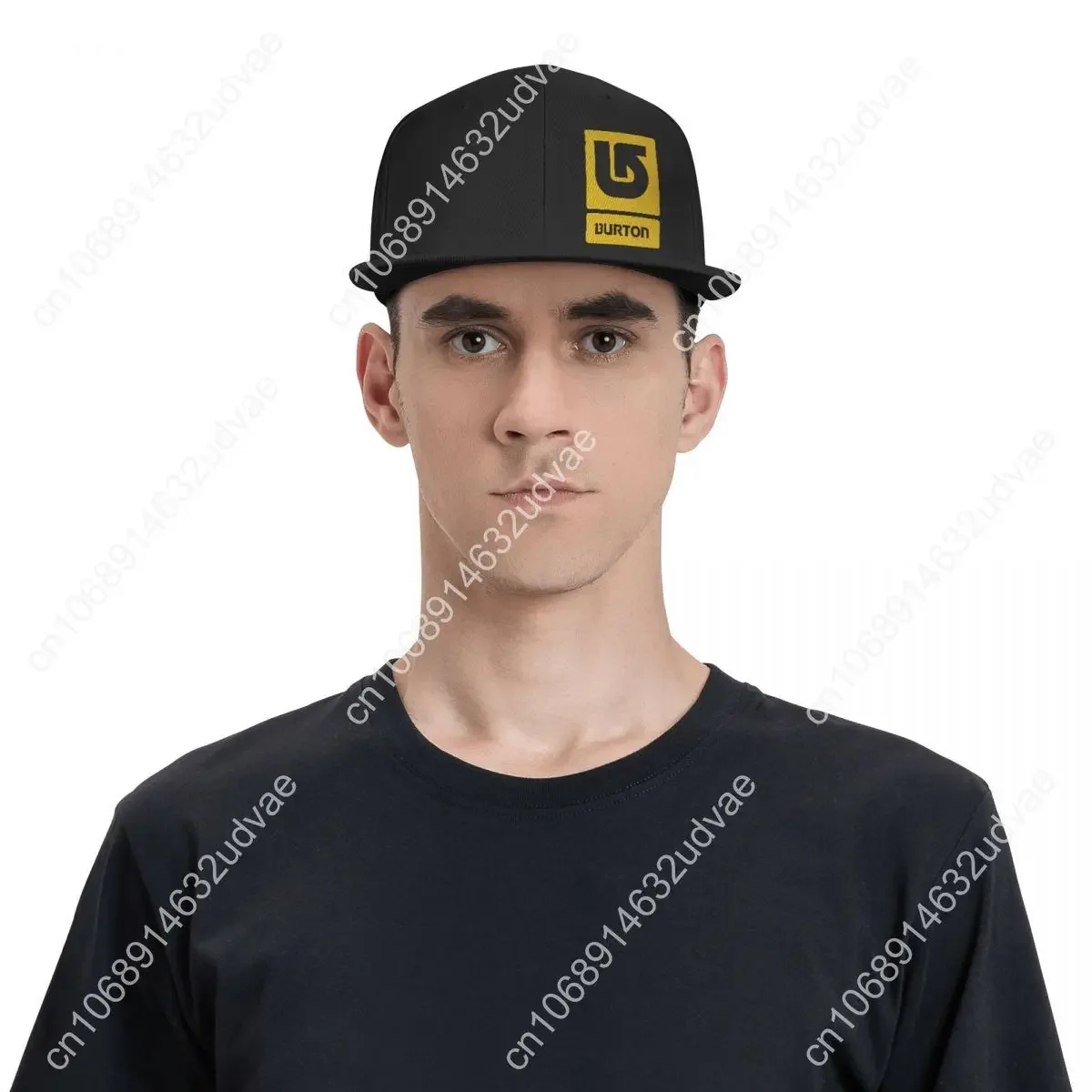 Topi Bisbol Selancar Seluncur Salju Vertikal Logo Burton Topi Snapback Harajuku Best Seller Kasual