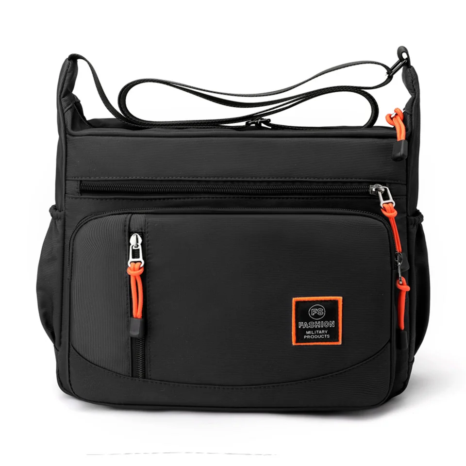 Nylon Men Crossbody Bags Waterproof Tote Male Top-handle Bags Handbags High Quality Tote Casual Shoulder Bag