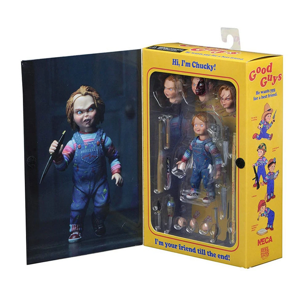 Best Halloween Gifts 12cm/4.72inch NECA Horror Toy Chucky Action Figure