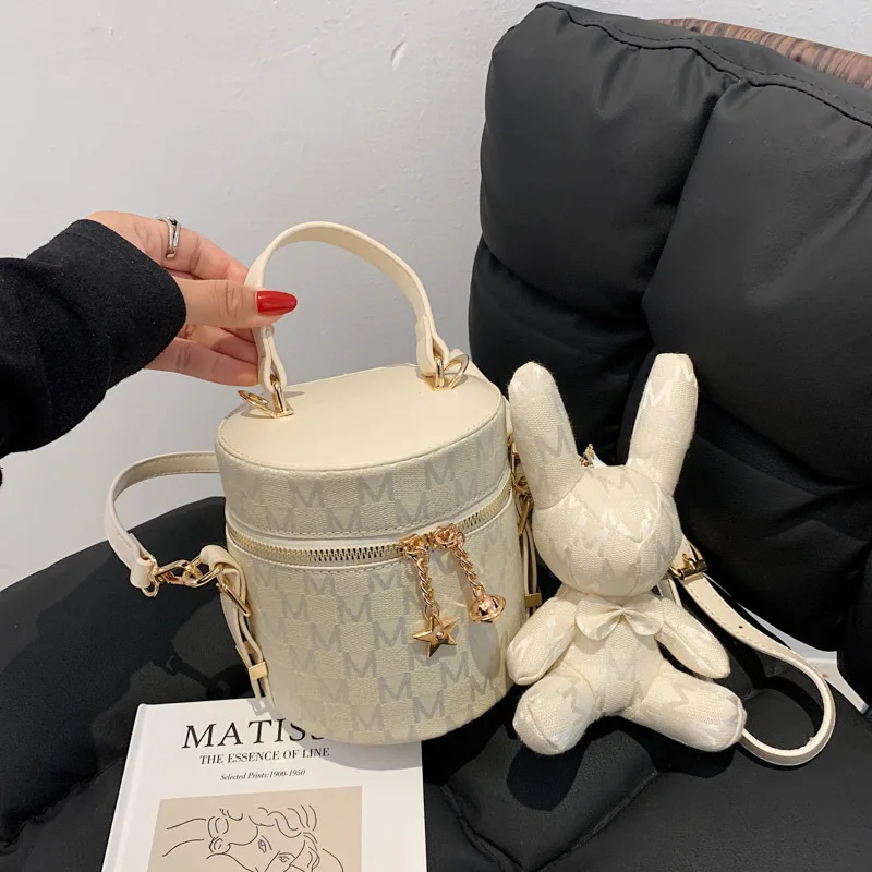 2025 Новая маленькая женская сумка, роскошный дизайн, текстурная сумка, женская сумка через плечо на одно плечо, сумка-ведро