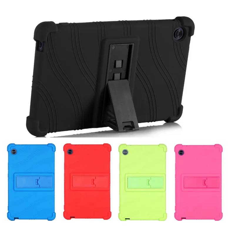 For Huawei MatePad T10 T 10 T10S AGS3-L09 AGS3-W09 AGS3K-L09 2021 Soft Silicone Shockproof Protective Adjustable Kids Cover