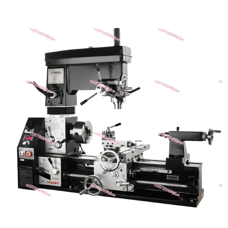 CT3325 Multifunctional Turning and Milling Compound Machine Tool Turning Drilling and Milling Machine Common Lathe Drilling