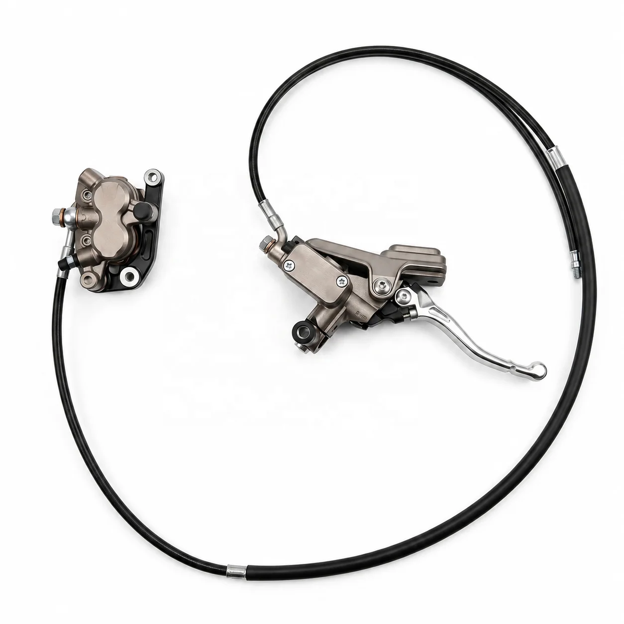 Reinforced Hydraulic Front Brake Assembly High Performance Caliper Rotor Kit For Surron Light Bee X S Ultra Bee