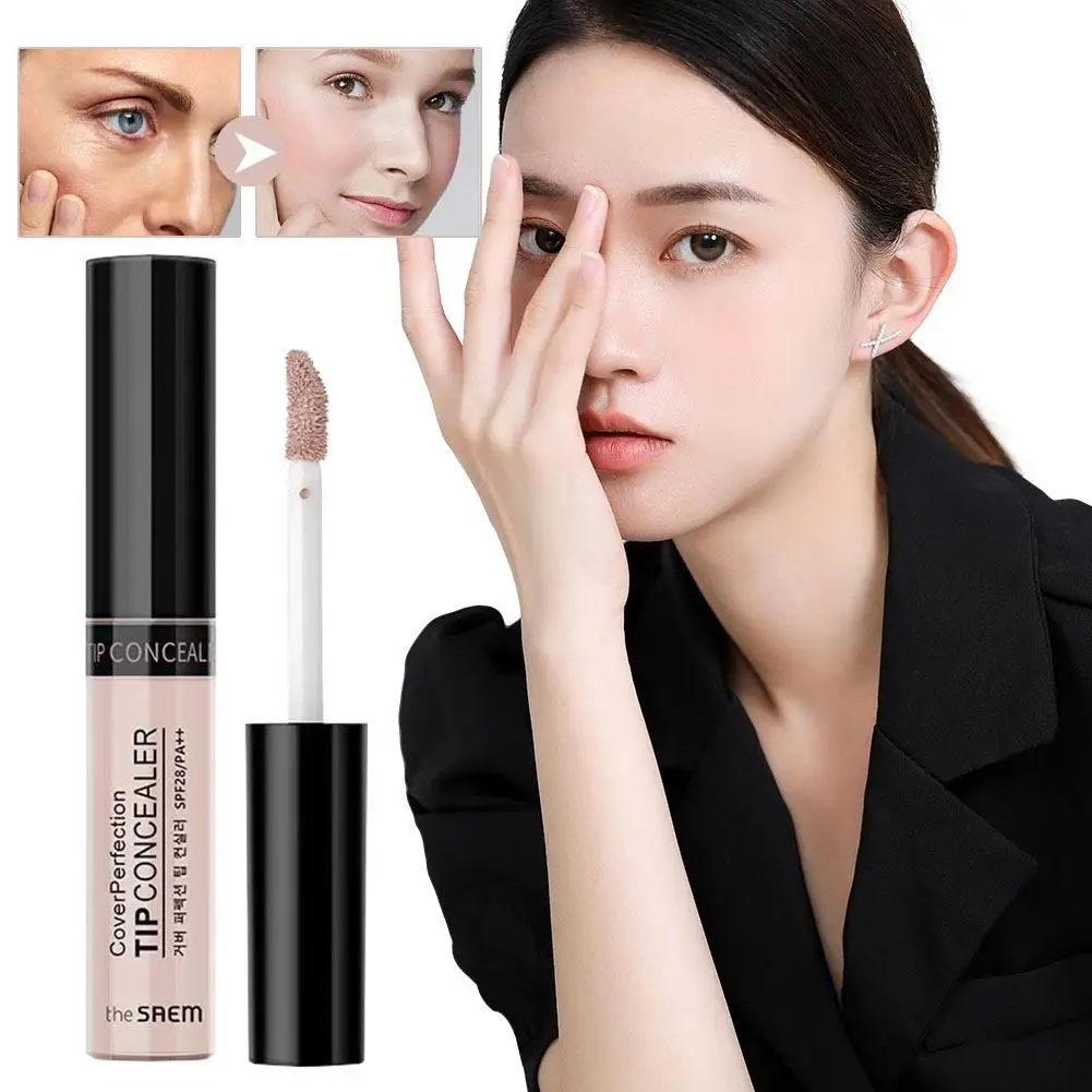 Eyes Face Concealer Liquid Cover Dark Circles Acne Natural Make up Effect Anti cernes Base Foundation Cream Makeup Cosmetics
