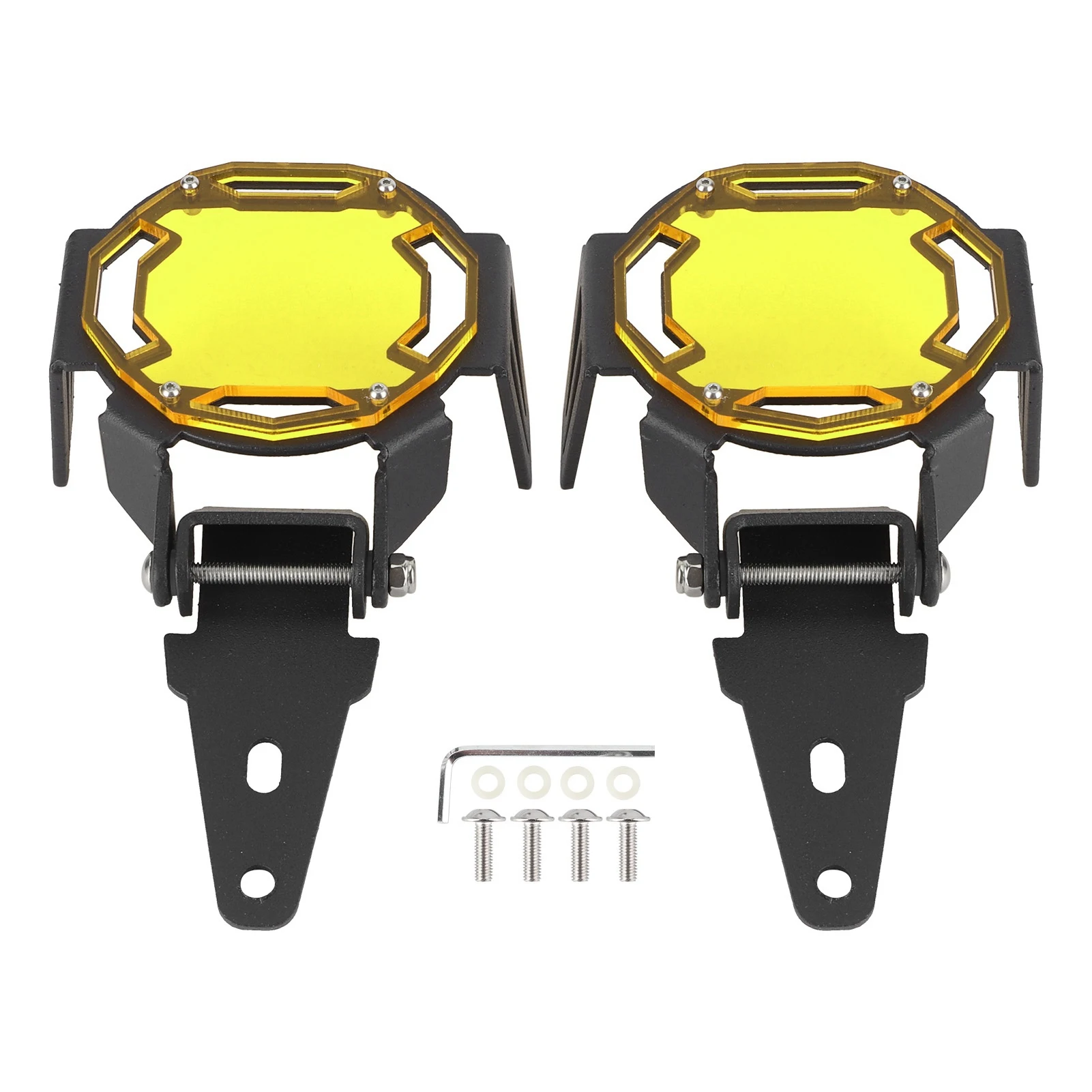 Motocycle Fog Light Guard Protective Cover LED Lamp Protector Fit for R1200GS/R1250GS Adventure LC