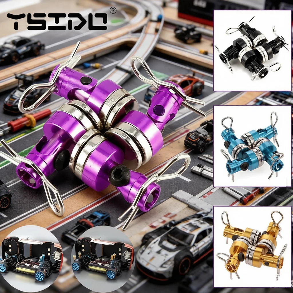 4Pcs RC Car Metal Strong Magnet Stealth Body Shell Column Post for 1:12 1:10 Traxxas Hsp Tamiya AXIAL SCX10 Body Mount Clips