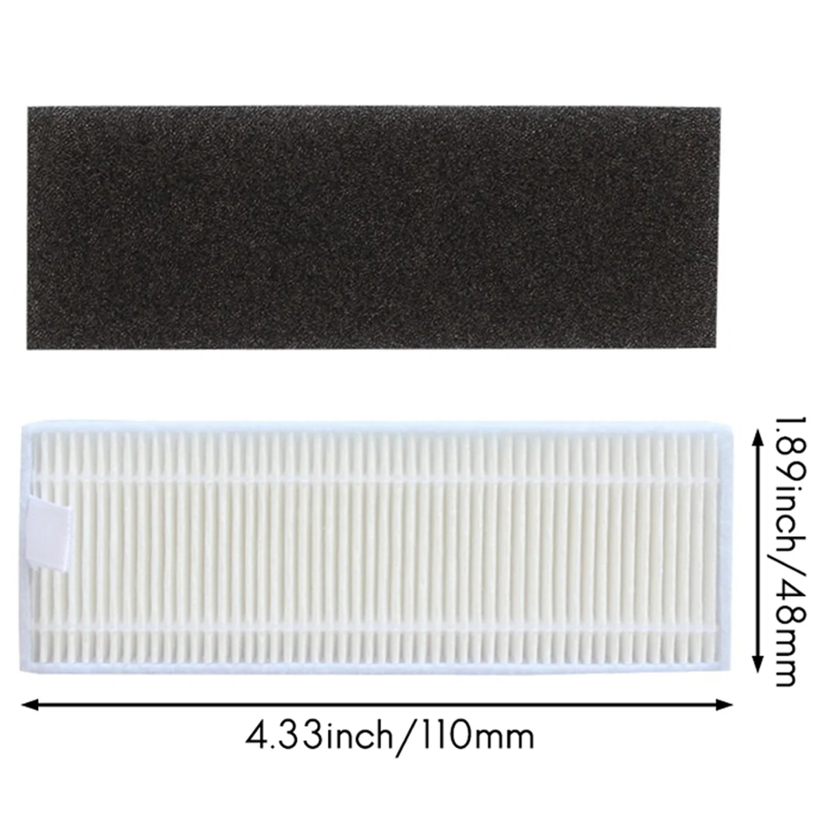 For Cecotec Conga 1090 Series Spare Parts Accessories Vacuum Cleaner Replacement Kit HEPA Filter Main Side Brush