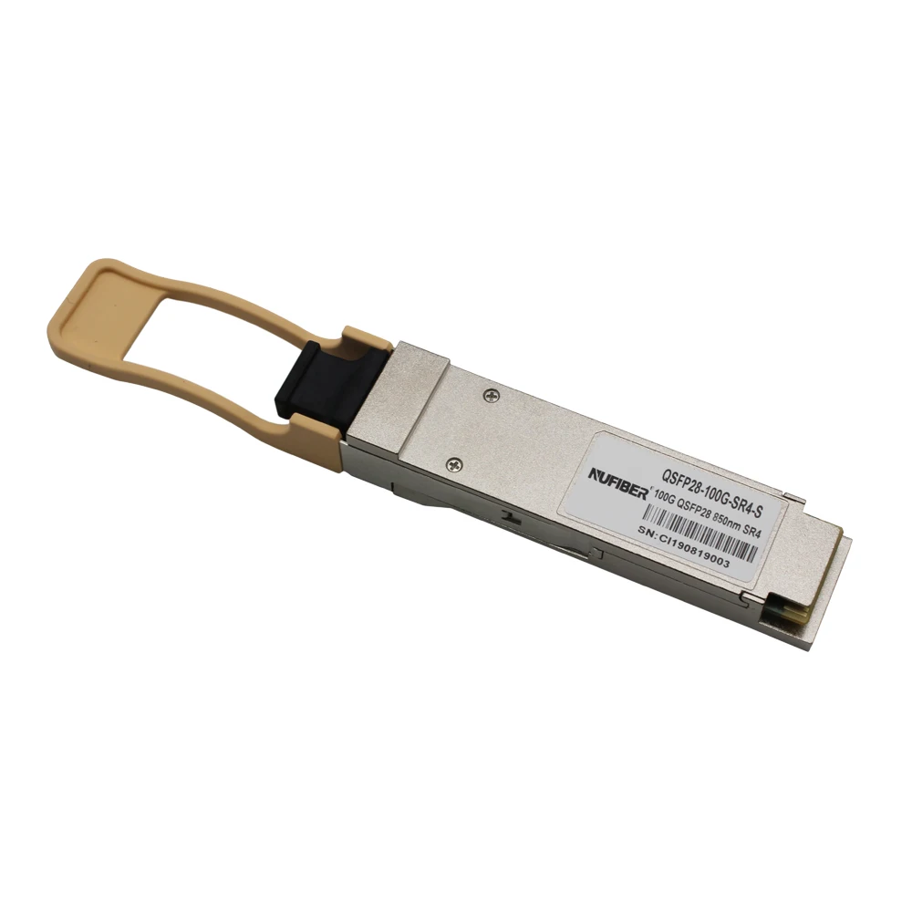 

Aruba/Juniper Compatible 100G QSFP28 SR4 MTP/MPO 100m Fiber Optical Transceiver Module Premium Fiber Optic Equipment