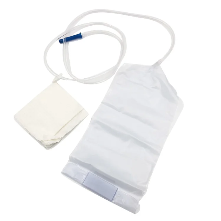 Enema Bag Kit Set CE ISO Certified Medical Grade Enema Bag Disposable Pvc Enema Bag Kit 1000ml 1500ml 2000ml