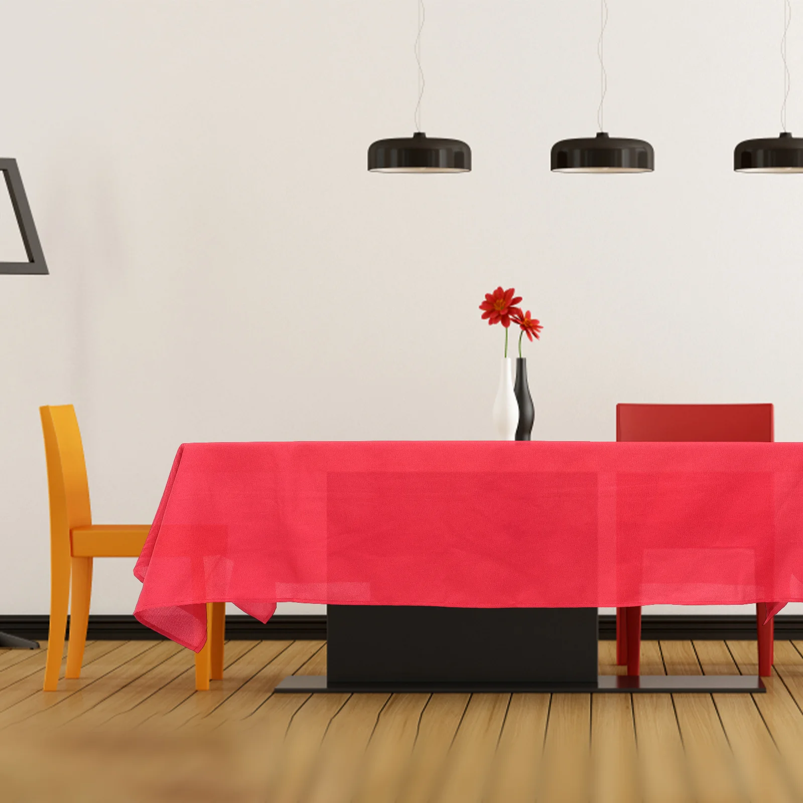 

Nordic Linen Pure Color Table Cloth Fashion Waterproof Dining Table Cover Home Tablecloth Decor Pure Color Tablecloth