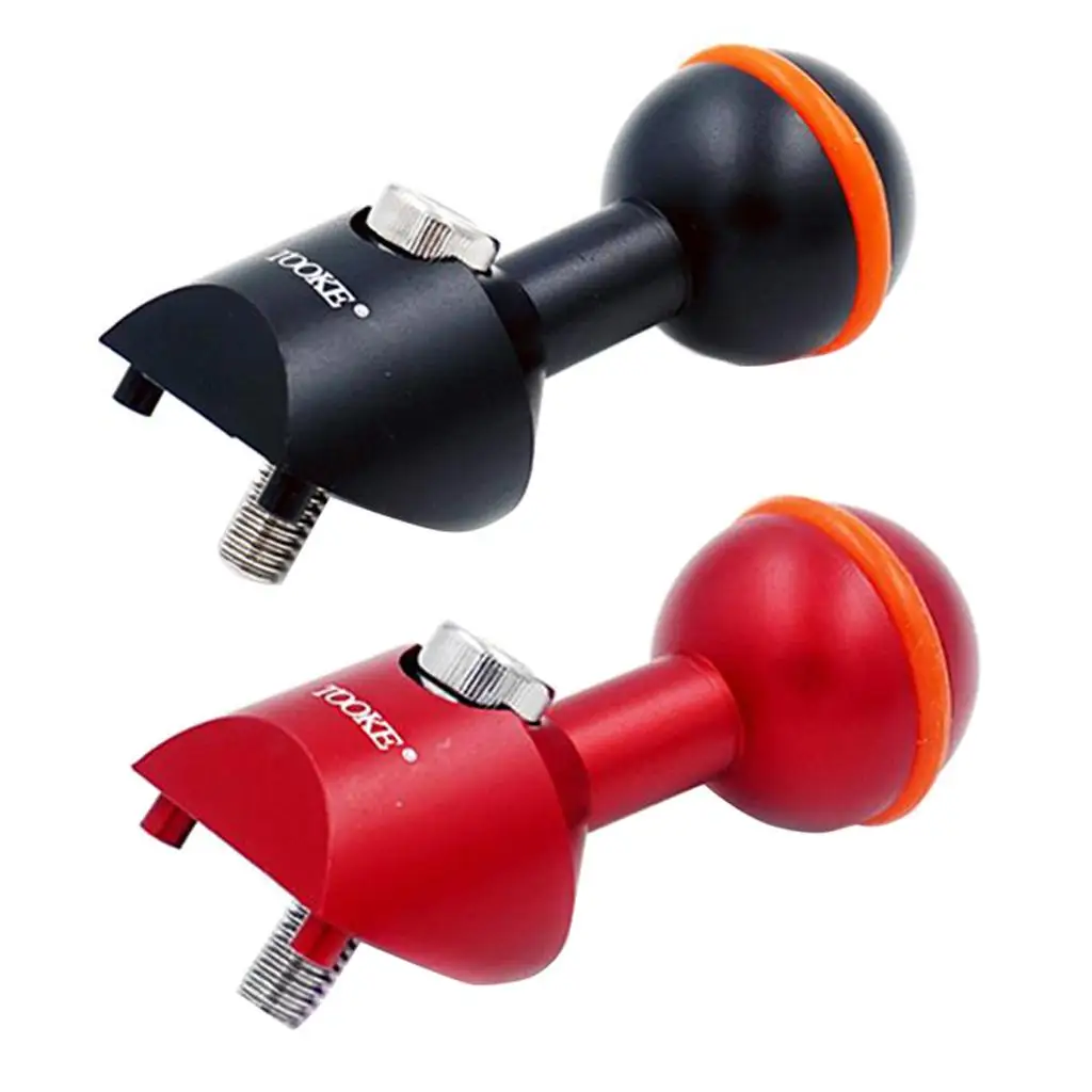 Connessione adattatore per base con testa a sfera per fotocamera subacquea